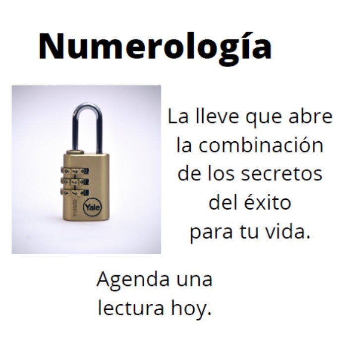 Sesión de numerología